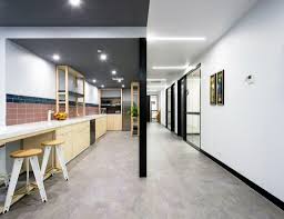 office kitchen breakout zones