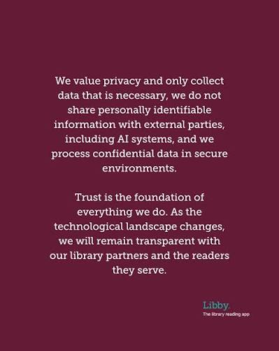 Libby statement regarding AI slide 4