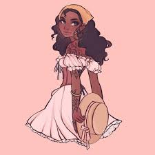 6 370 Likes 60 Comments Sonia Stegemann Soniastegemann On Instagram Another Cottagecore Lady Hehe I Ll Cute Art Styles Black Love Art Black Artwork