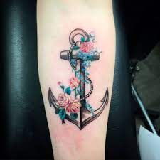 Chronic Ink Tattoo Toronto Tattoo Anchor And Roses Tattoo By Martin Tattoos For Women Flowers Hand Tattoos Tattoos For Women