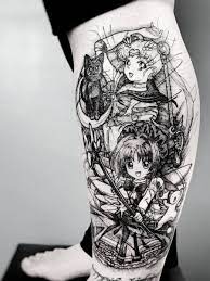 Ramon On Twitter Sailor Moon Tattoo Tattoos Sakura Tattoo