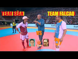 He began as an association football player, notably for auxerre and troyes, but his professional career was cut short due to injuries. Crazy Futsal Skills Team Falcao Vs Team Sean Youtube