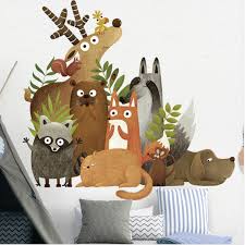 Your master bedroom should have a sense of calm, designed in a soothing color palette complimented by decor that is serene and elegant. Forest Animals Elk Fox Rabbit Wall Sticker For Kids Room Children Wall Decal Nursery Bedroom Decor Poster Mural Art Nordic Wall Decor