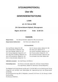Moser, andreas, von zürich, in küsnacht (zh), präsident des vorstandes, mit kollektivunterschrift zu zweien. Sitzungsprotokoll Uber Die Alpbach