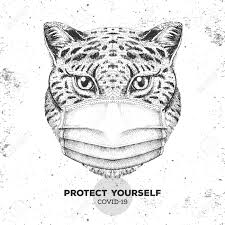 Drawing horses horses are naturally beautiful and graceful. Hand Drawing Animal Cheetah Wearing Face Medical Mask Covid 19 Protection Methods Coronavirus Quarantine Warning Vector Illustration Royalty Free Cliparts Vectors And Stock Illustration Image 144246205