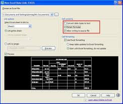 · in the graphics area, select an entity on the layer you want to unlock. Linking Excel And Autocad With Data Links The Cad Geek