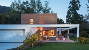La maison schöner wohnen est une maison pionnière à énergie positive réalisée en tant que maison témoin de schwörer. Fototour Aktuelle Kundenhauser Schworerblog