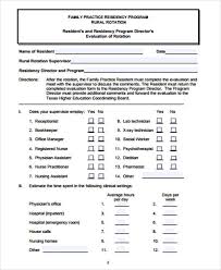 Examples of employee performance for overall score and more. Free 9 Sample Program Evaluation Forms In Ms Word Pdf