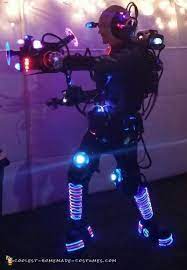 Creating your choice of cyborg costume iterations from the animated teen titans show, to the injustice fighting game, to the upcoming live action installment in the dc universe will be fun and iconic! Awesome Diy Cyborg Costume Locutus Of Borg Modded V6 0