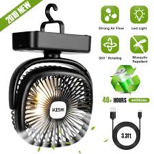 Best Portable Ceiling Fan Mini Desk Fan With Usb Mini Desk Fan Rechargeable Light Camping Fan