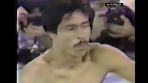Jaime Garza vs Carmelo Negron, Widescreen Last Round & Technical Knockout,  Boxing Match 1982
