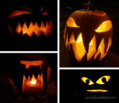 Easy scary pumpkin carving ideas. Halloween Pumpkin Carving Ideas Scratch And Stitch