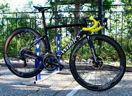 His best results are 2x la flèche wallonne, 5x stage tour de france. Tour De France Leader Alaphilippe S Specialized Tarmac Race Bike