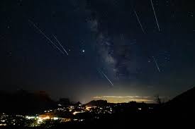 A meteor dashes above tvrtkovac mountain during the perseid meteor shower seen from zenica, bosnia, on sunday. When Is The Perseid Meteor Shower In 2021 And Where Can I Watch Latest Page News
