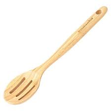 I received my kitchenaid hand mixer this past week and i cannot wait too use it. Kitchenaid Bamboo Slotted Spoon Amazon Most Trusted E Retailer Gadgets10discount Kitchen Aid Slotted Spoon Bamboo