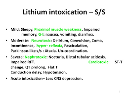 Nausea and vomiting, or throwing up, are not diseases. Lithium Intoxication S