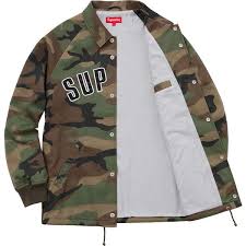 Supreme Twill Coaches Jacket Coach Jacket Jackets Twill Jacket