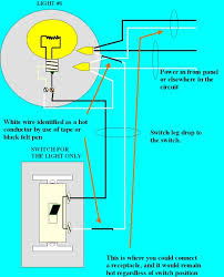 (in the above diagram i denoted the neutral with n and with black color). How Do I Wire A Receptacle From A Light Outlet But Keep It Hot When Light Is Off Electrical Online