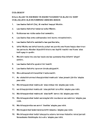 Download as docx, pdf, txt or read online from scribd. Doa Arasy Pdf