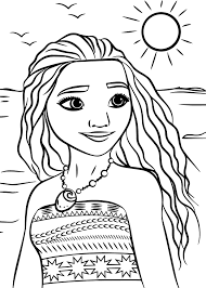 Moana Disney Princess Coloring Pages Moana Coloring Pages Disney Coloring Sheets Princess Coloring Pages