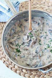 Sauce Aux Champignons Facile Avec Ou Sans Creme Recette Sauce Aux Champignons Recette Cuisine Culinaire