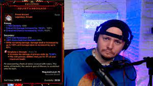God Dh Squirts Necklace Vs Flavor Of Time Stolen Primal Amulet Season 22 Diablo 3 Youtube