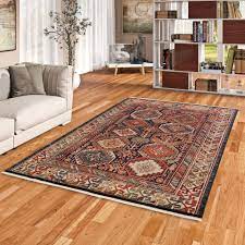 Eur 19,99 bis eur 219,99. Designer Teppich Nia Vintage Bunt Terrakotta Bordure