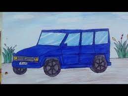 رسم سيارة زرقاء أنيقة للأطفال والمبتدئين car drawing for kids and beginners youtube drawing for kids beginner art car drawings