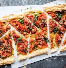 Blatterteig Tarte Mit Tomaten Foodboom Rezept Blatterteig Vegan Gerichte Mit Blatterteig Rezepte