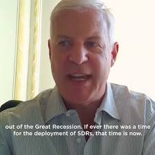 John Denton addresses UN Meeting of Finance Ministers