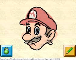 Obligatory muper mario 64 ds mention. Supper Mario Broth On Twitter In Super Mario 64 Ds Tapping Mario On The Main Menu Enters An Activity Screen Where Mario S Face Is Traced With A Pen Before Allowing The Player