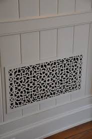 A decorative return air vent grille, why not? 100 Best Hide Air Vents Ideas Home Diy Radiator Cover Home