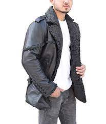 Abbraci Men S Slim Fit Motorcycle Biker Leather Aviator Jacket With Fur Collar At Amazon Men S Clothing Store Slim Fit Men Aviator Jackets Jackets