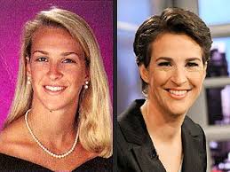 Rachel Maddow S Yearbook Surprise She S A Blonde Rachel Maddow Yearbook Photos Rachel