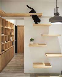 35 Adorable Cat House Pets Design Ideas Browsyouroom In 2021 Cat Wall Shelves Cat Room Cat Shelves