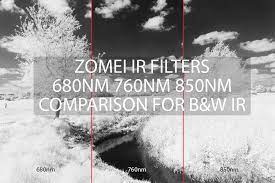 Zomei Ir Filters 680nm 760nm 850nm Comparison For B W Ir Infrared Photography Filters Photography Filters