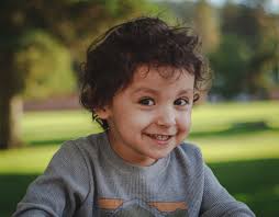 Family portrait in the yard today.