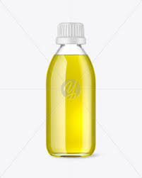 Download Clear Glass Bottle With Oil Mockup In Bottle Mockups On Yellow Images Object Mockups PSD Mockup Templates