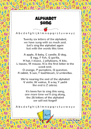This children's song will help kids (and esl students) learn the first second of the. Abc Alphabet Song Free Video Song Lyrics Activity Ideas
