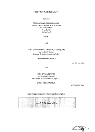 2026 World Cup hosting contract ...