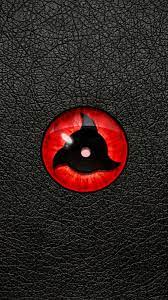 Naruto Sharingan Eyes Black Wallpaper Android Iphone