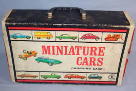 1966 Mattel Toy Car Carrying Case Basically You D Want Matchbox Or Hot Wheels In That Miniature Cars Matchbox Vintage Toys For Sale