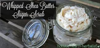 This is the best whipped body butter recipe i've ever used! Whipped Shea Butter Sugar Scrub Holistic Health Herbalist