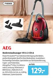 Maybe you would like to learn more about one of these? Aeg Bodenstaubsauger Vx 6 2 Cr A Angebot Bei Aldi Sud