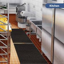 Choose either with or without. Buy Rubber Floor Mats For Kitchen Anti Fatigue Mat Restaurant Bar Floor Mat New Door Mat Bath Mat Commercial Heavy Duty Drainage Mat For Garage Garden Use Black 36 X 60 From Sallymall