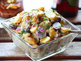 Add a little salt and pepper. Easy Fingerling Potato Salad With Creamy Dill Dressing The Food Lab Turbo Serious Eats