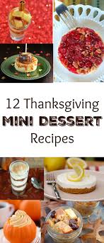 Maybe you would like to learn more about one of these? Mini Thanksgiving Desserts