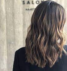 natural brown braune haare mit highlights frisuren langhaar lange haare