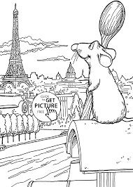 Paris coloring book min heo gloria fowler 9781623260484 amazon. Ratatouille And Paris Coloring Pages For Kids Printable Free Coloing 4kids Com