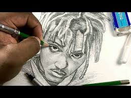 Juice Wrld Drawing Rapper Art Drawings Art Drawings